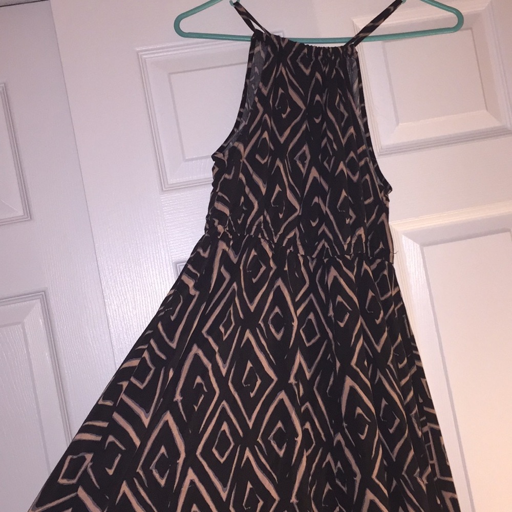 Liz Lange Maternity halter tribal midi dress